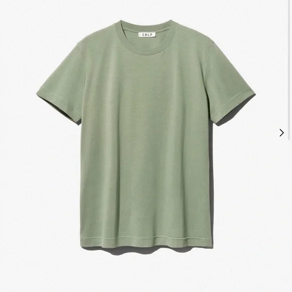 CDLP MidWeight T-Shirt Sage Lyocel Pima Cotton M - Picture 2 of 10